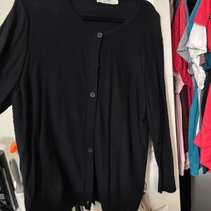 LOFT black cardigan